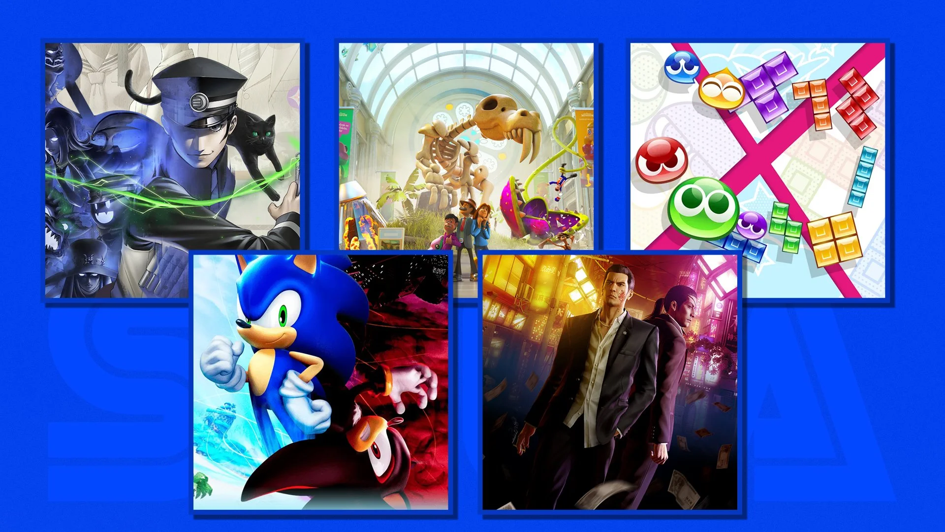 Sega are bringing five titles to Switch 2, including a special